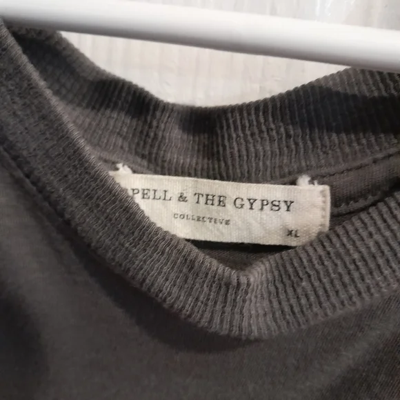 Spell Graphic Tank Top - Black and Blue - Picture 3 of 4